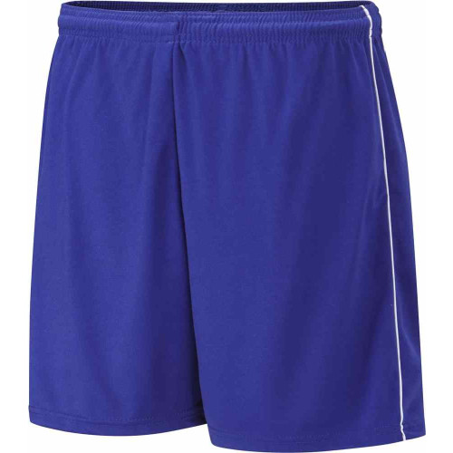 Falcon Piped Sports Short Royal/White 34-36"