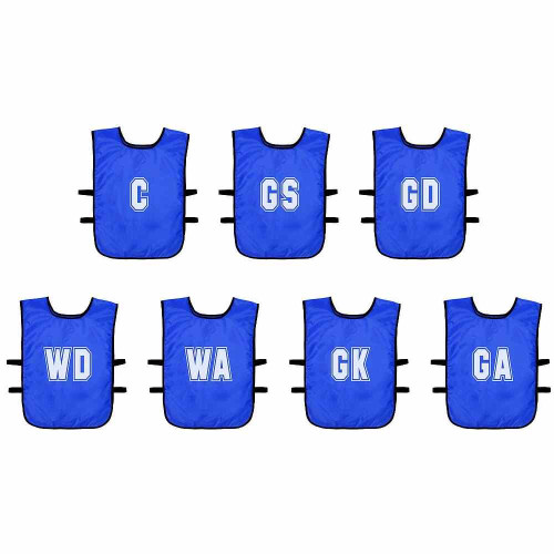 Mesh Netball Training Bibs (Pack of 7)