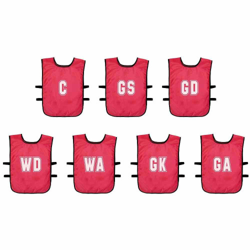 Mesh Netball Training Bibs (Pack of 7)
