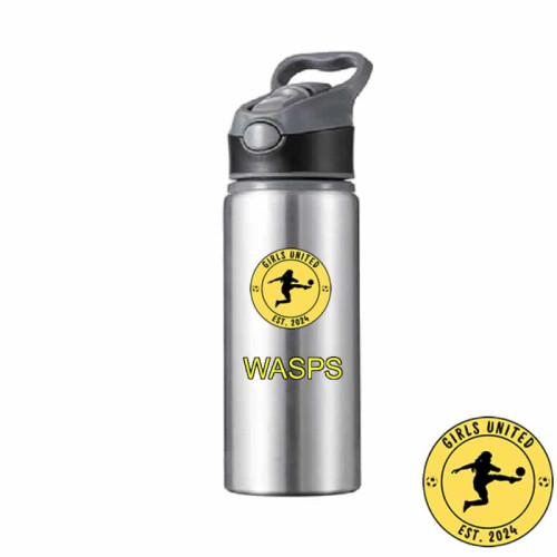 Prime FC - Girls Utd Metal Water Bottles