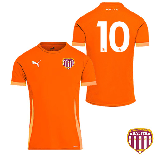 Qualitas - Post 16 Orange Shirt