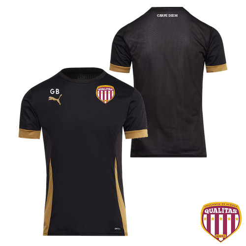 Qualitas Black and Gold Training Shirt
