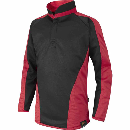 Falcon Spirit Reversible Sports Top Black/Scarlet 34-36"