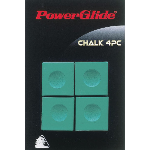 Powerglide Snooker Chalk (4 Pack)