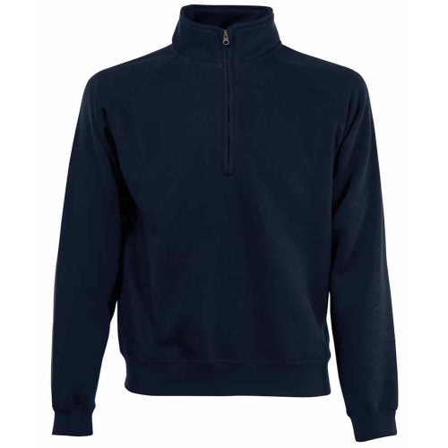 Fruit of the Loom Classic 80/20 Zip Neck Sweatshirt