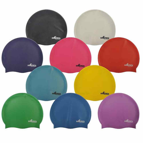 SwimTech Silicone Swim Cap