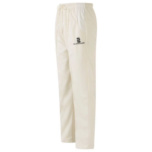 Surridge Cricket Pants (Standard)-White-Youth