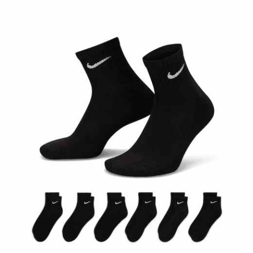 Nike Everyday Cushioned Trainer Ankle Socks (x6/Pack)
