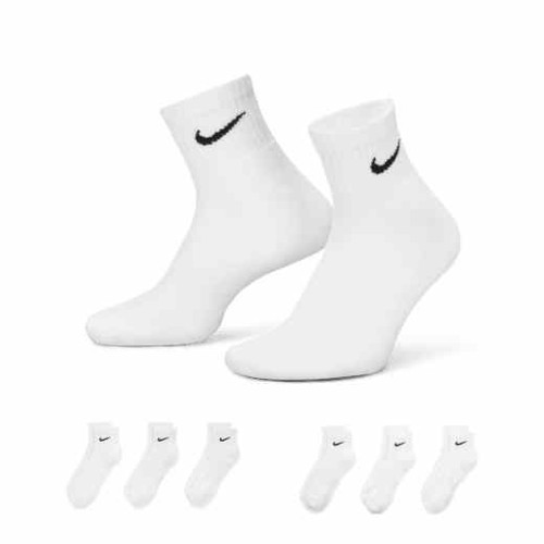 Nike Everyday Cushioned Trainer Ankle Socks (x6/Pack)