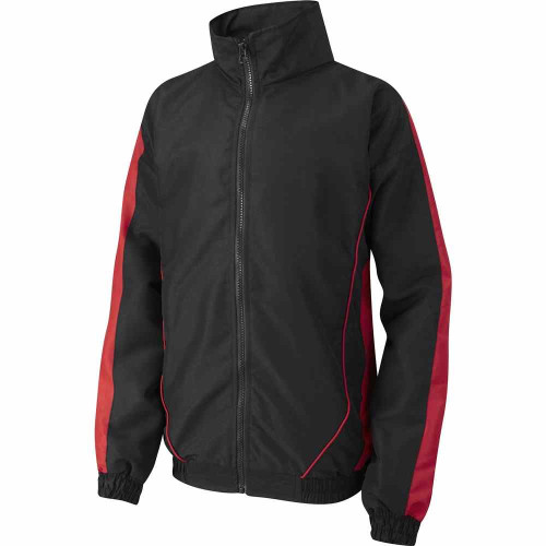 Falcon Active Rain Jacket Black/Scarlet 34-36"
