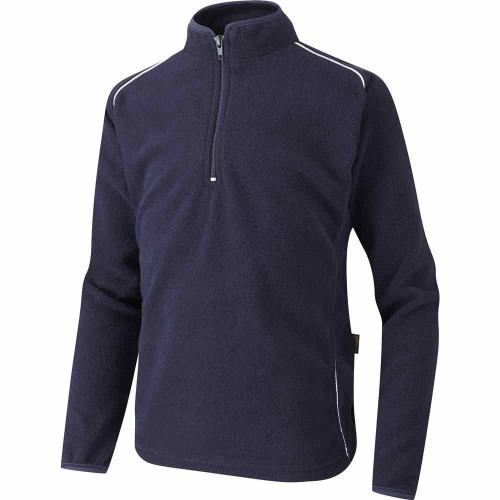 Falcon Fleece 1/4 Zip Top Navy/White 26-28"