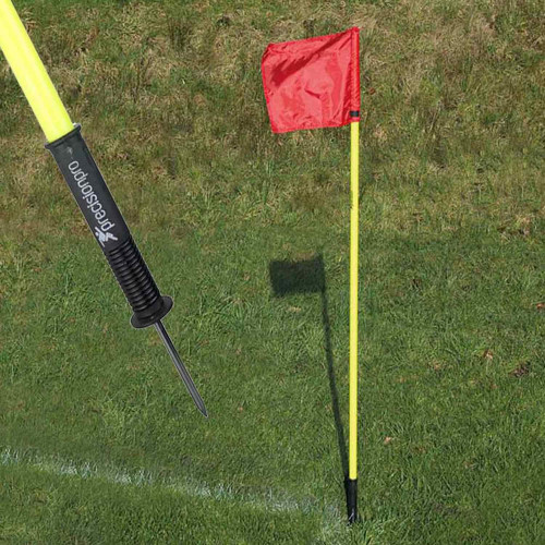 Precision "Sprung" Corner Posts - Fluo Yellow (Set of 4)-TR301-One Size