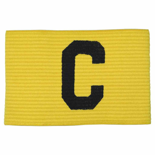 Precision Big C Captains Armband-TR41Y-Junior