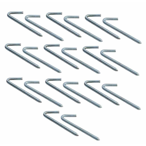 Precision Heavy Duty Steel Net Pegs (Bag of 20)