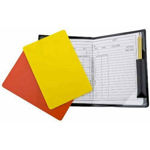 Precision Referees Notebook & Cards
