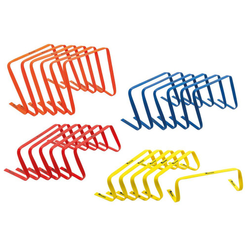 Precision Flat Hurdles Set (Set of 6)-TR596-6"