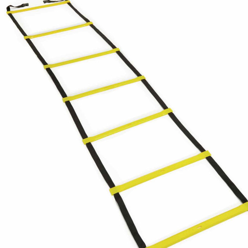 Precision 4metre Indoor (Weighted) Ladder - Yellow/Black-TR725-4 Metre