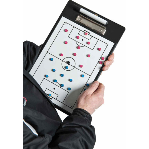 Precision Soccer Coaches Double-Sided Clipboard