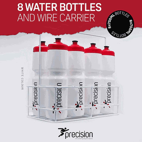 Precision 8 Water Bottles & Wire Carrier