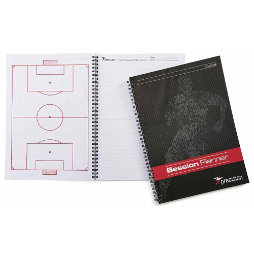 Precision A4 Football Session Planner-A4-Black