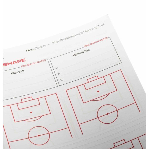 3Q Sports Precision A4 Football Match Day Planner