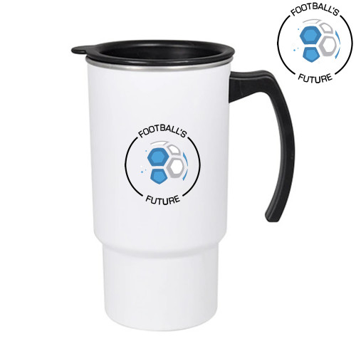 Footballs Future Travel Mug