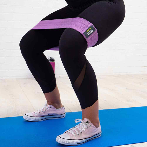 Urban Fitness Fabric Resistance Band Loop (Set of 3) 15 Inch