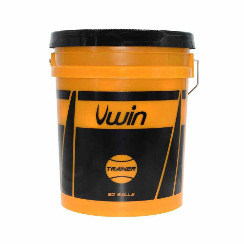 Uwin Trainer Tennis Balls - Bucket of 60 balls