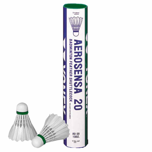 Yonex Aerosensa 20 Shuttles (Tube of 12)