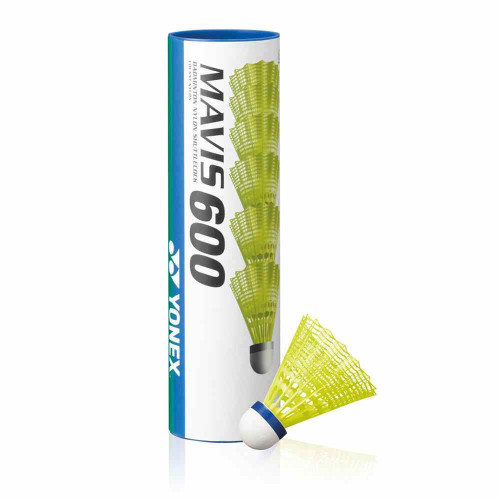 Yonex Mavis 600 Shuttles (Tube of 6)