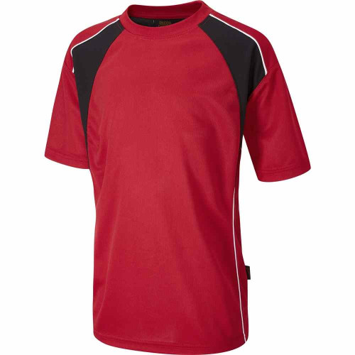 Falcon Encore T-Shirt Scarlet/Black/White 38-40"