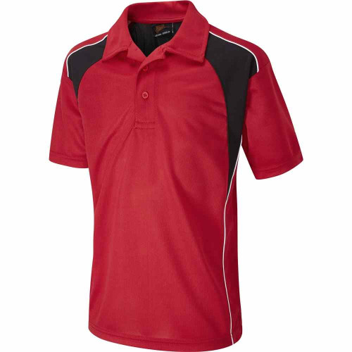 Falcon Encore Polo Scarlet/Black/White 30-32"