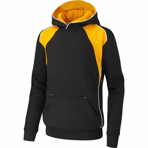 Falcon Encore Hooded Top Black/Amber 46-48"