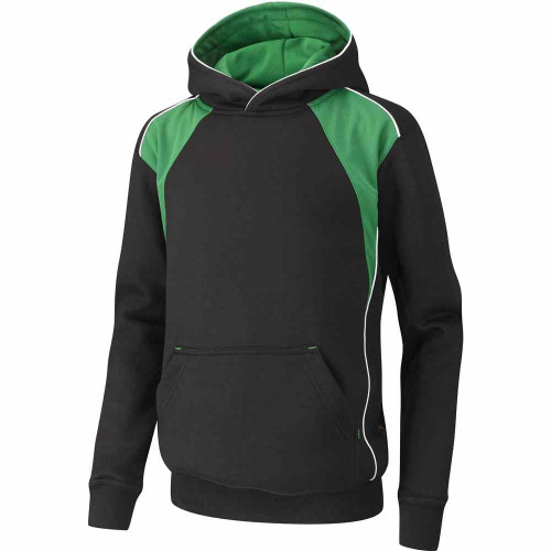 Falcon Encore Hooded Top Black/Emerald 42-44"