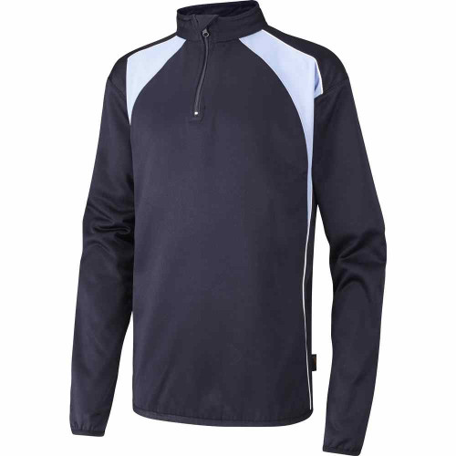 Falcon Encore 1/4 Zip Top Navy/Sky 22-24"