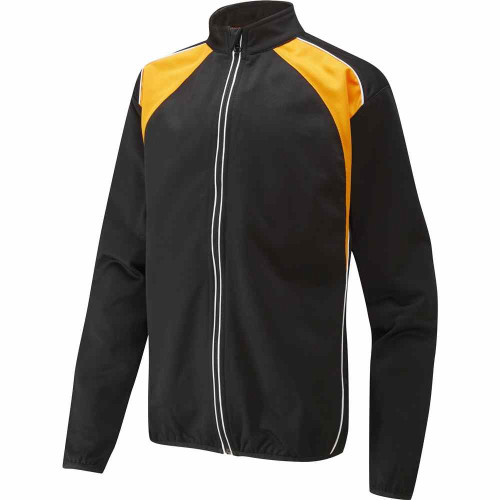 Falcon Full Zip Top Black/Amber 22-24"