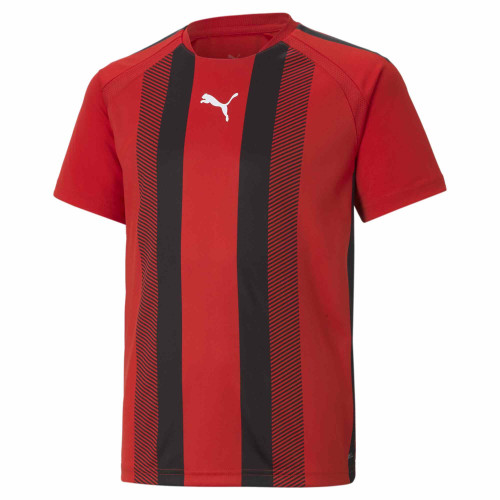 Puma Team Liga Striped Jersey - Puma Red/Puma Black/Puma White