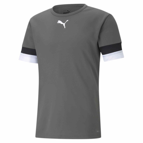 Puma Team Rise Jersey-Smoked Pearl - Puma Black - Puma White-XXL