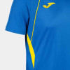 Joma Championship VII Shirt SS - Royal/Yellow