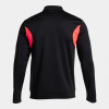 Joma Winner III Full Zip Jacket - Black/Fluorescent Coral