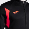 Joma Winner III Full Zip Jacket - Black/Fluorescent Coral