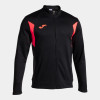 Joma Winner III Full Zip Jacket - Black/Fluorescent Coral