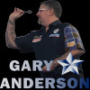 Unicorn Gary Anderson Silver Star 80% Tungsten Darts