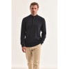 Asquith & Fox Cotton Blend 1/4 Zip Sweater