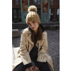 Beechfield Fur Pop Pom Chunky Beanie