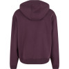 Build Your Brand Fluffy Zip Hoodie