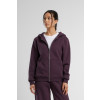 Build Your Brand Womens Fluffy Zip Hoodie