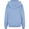 Build Your Brand Womens Fluffy Zip Hoodie