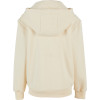 Build Your Brand Fluffy Zip Hoodie
