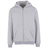 Build Your Brand Loose-Fit Zip Hoodie
